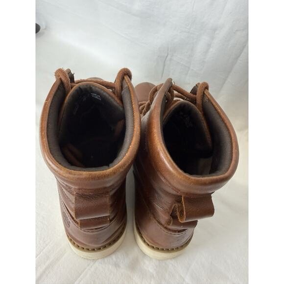 Timberland Women's Bramhall 6 Inch Lace-Up Waterproof Winter Boot Brown Size 8 - Picture 10 of 12